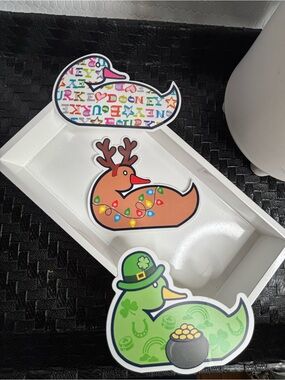 Dooney & Bourke Collectible Duck Stickers. NWT